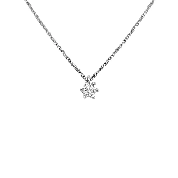 Gold Pendant with Diamond