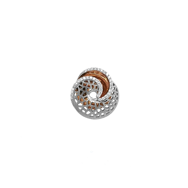 Gold Pendant with Diamonds