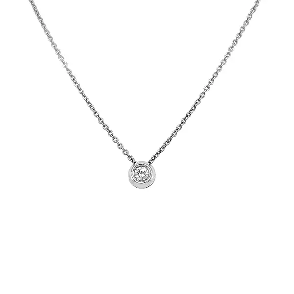 Gold Pendant with Diamond