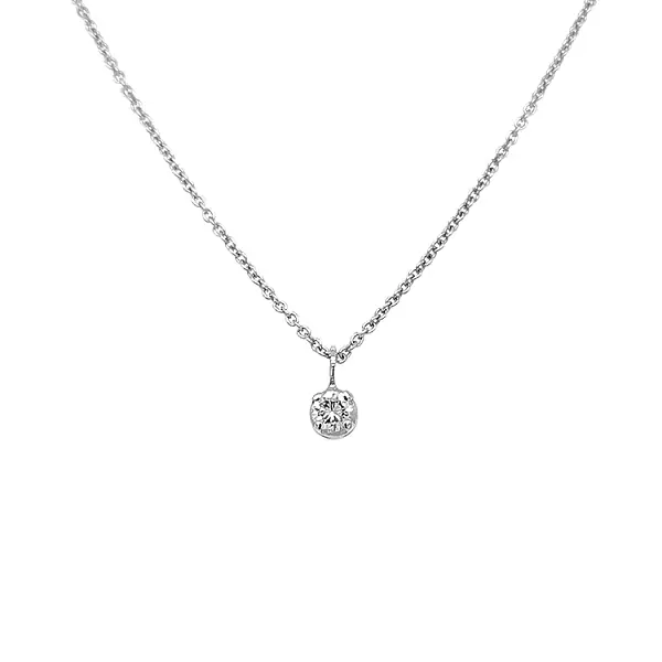 Gold Pendant with Diamond