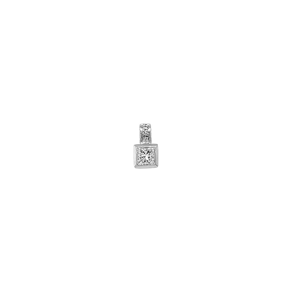 Gold Pendant with Diamonds