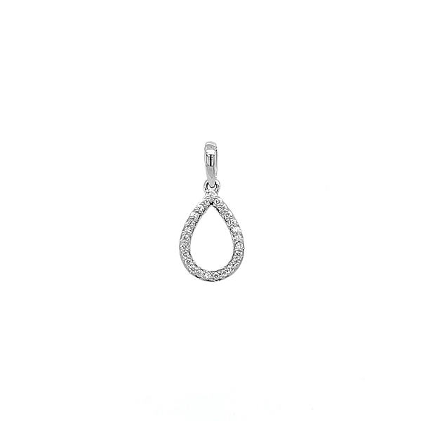 Gold Pendant with Diamonds