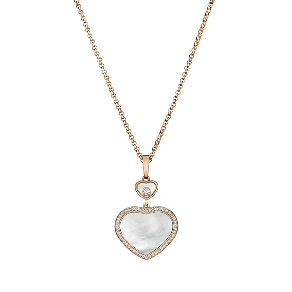 Gold Chopard Happy Heatrs Necklace 79A074-5301