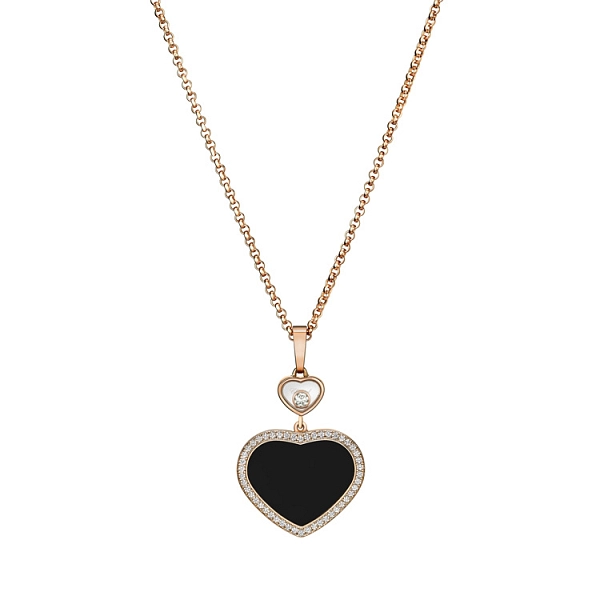 Gold Pendant Chopard Happy Hearts 79A074-5201