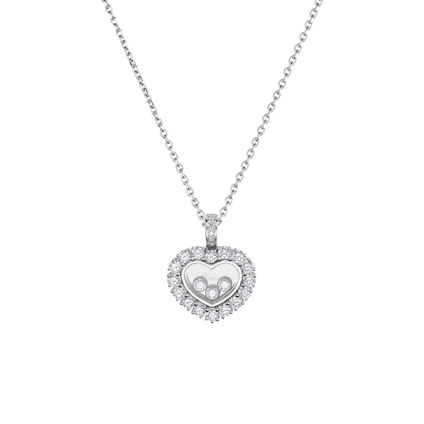 Gold Pendant Chopard Happy Diamonds 79A615-1001