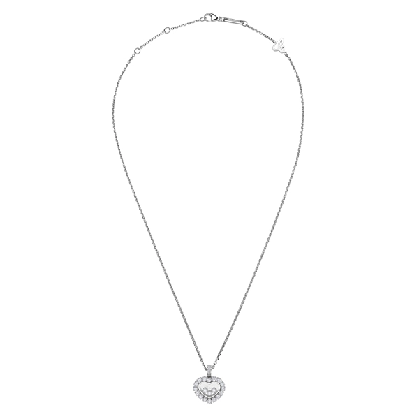 Gold Pendant Chopard Happy Diamonds 79A615-1001