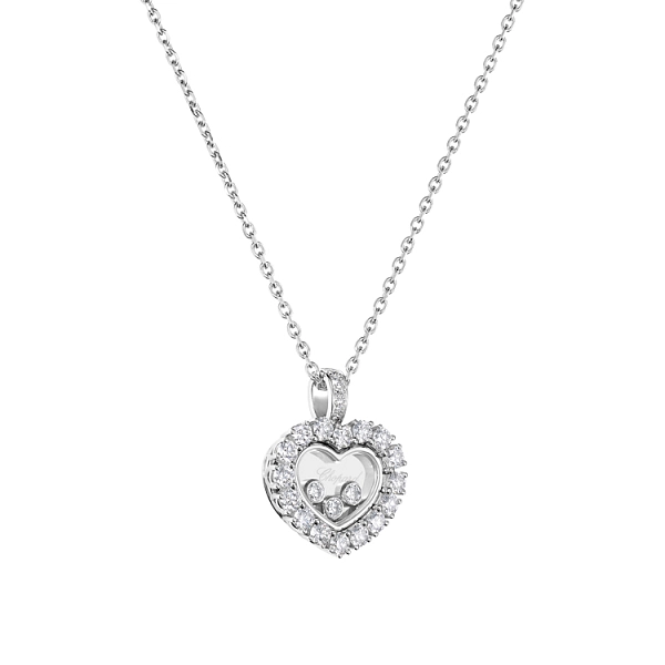 Gold Pendant Chopard Happy Diamonds 79A615-1001