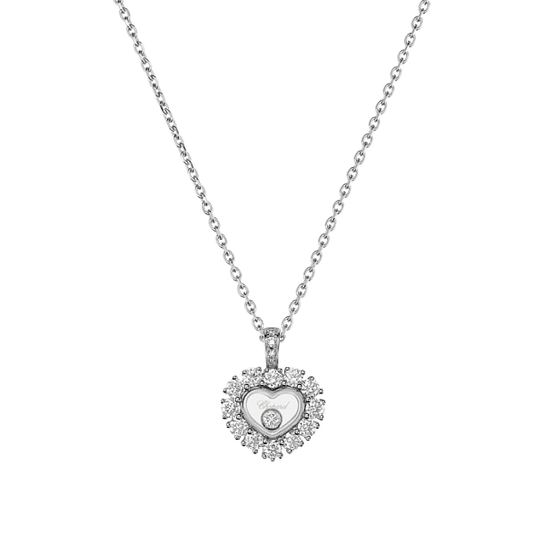 Gold Pendant Chopard Happy Diamonds 79A616-1001