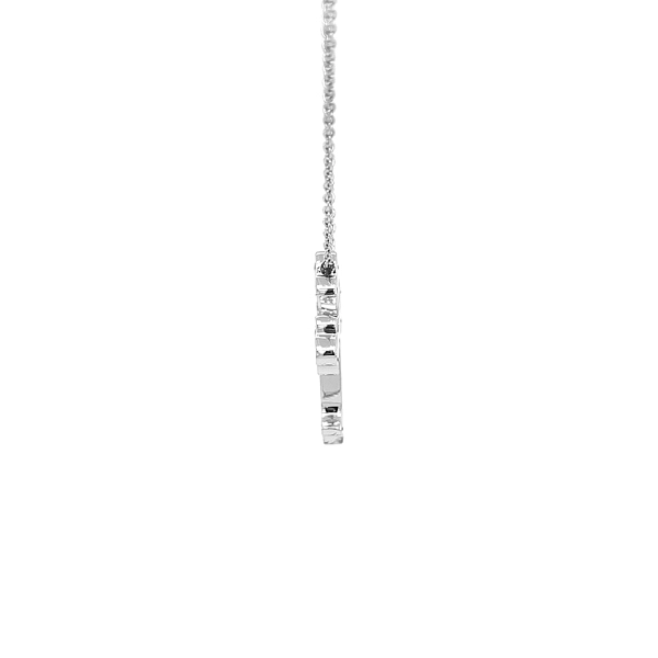 Gold Pendant Cross with Diamonds