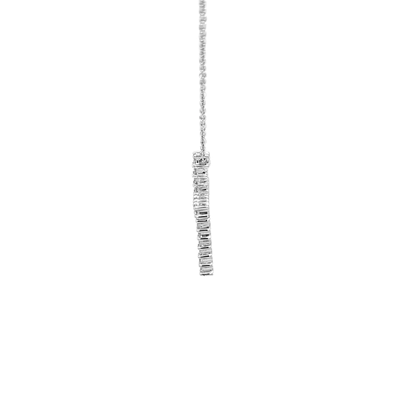 Gold Pendant Cross with Diamonds