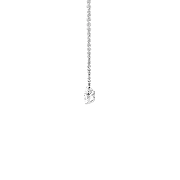 Gold Pendant Heart with Diamond