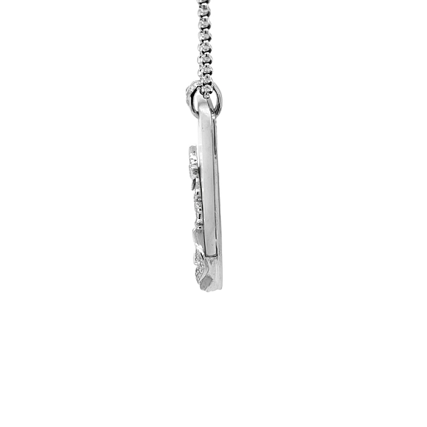 Gold Pendant Carrera y Carrera Collar Sky Mariposas