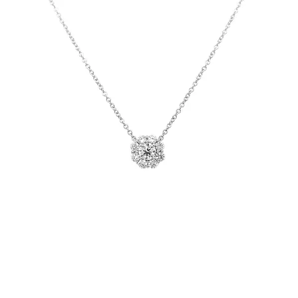 Gold Pendant with Diamonds