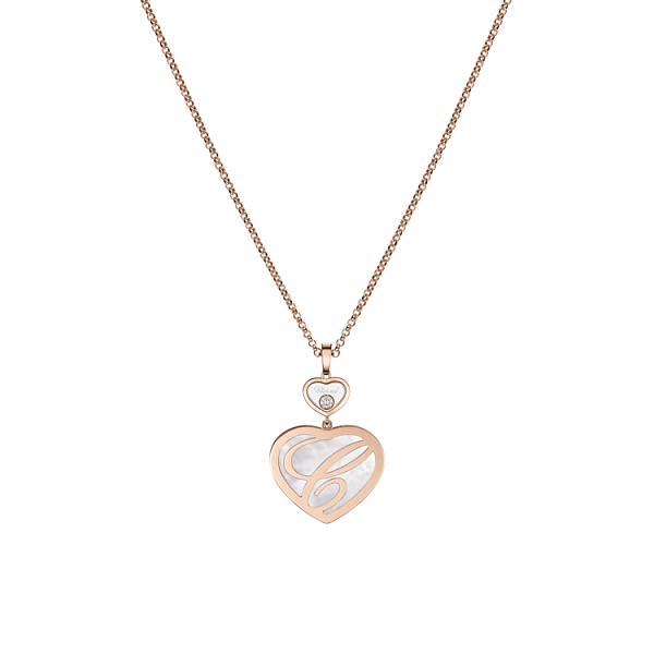 Gold Pendant Chopard Happy Hearts 79A075-5301