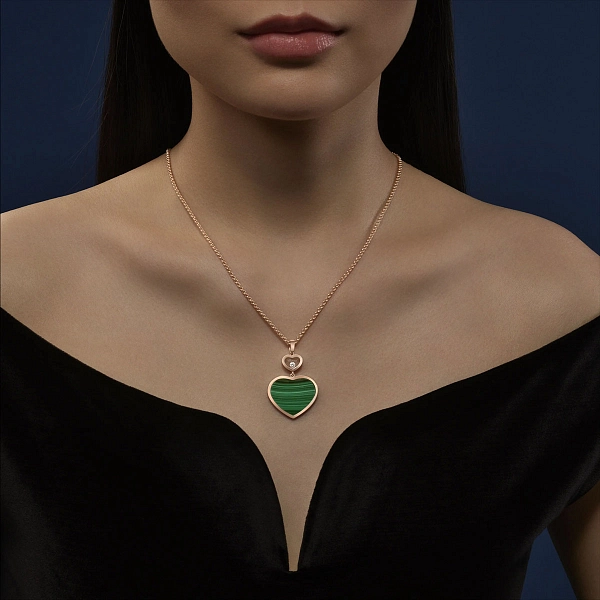 Gold Pendant Chopard Happy Hearts 79A075-5151
