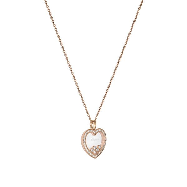 Gold Pendant Chopard Happy Diamonds 79A039-5201