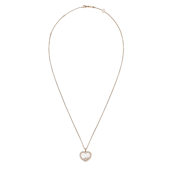 Gold Pendant Chopard Happy Diamonds 79A039-5201