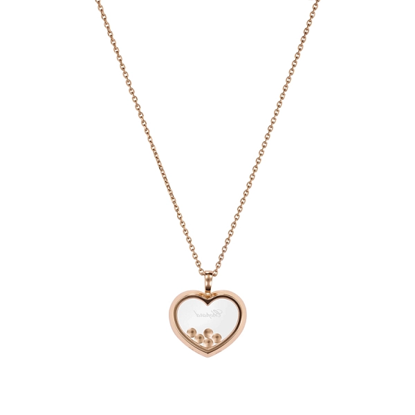 Gold Pendant Chopard Happy Diamonds 79A039-5201