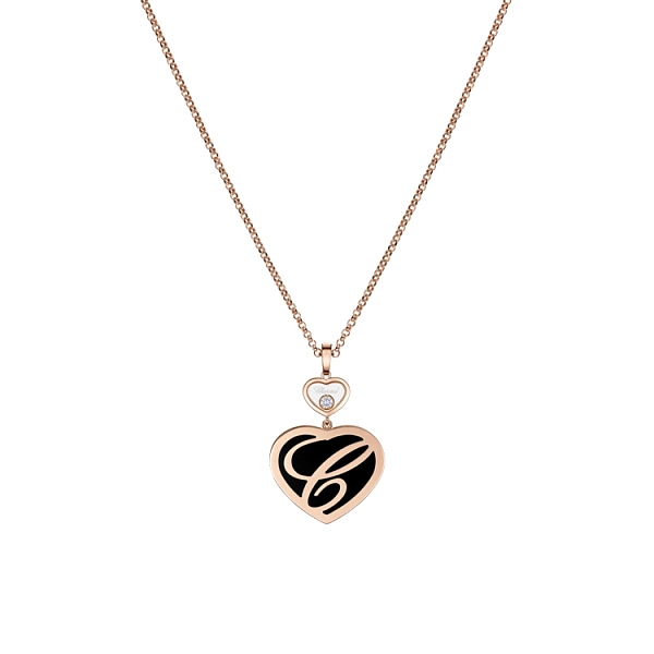Gold Pendant Chopard Happy Hearts 79A075-5201