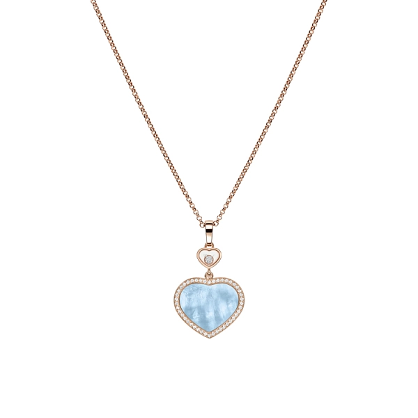 Gold Pendant Chopard Happy Hearts 79A074-5340