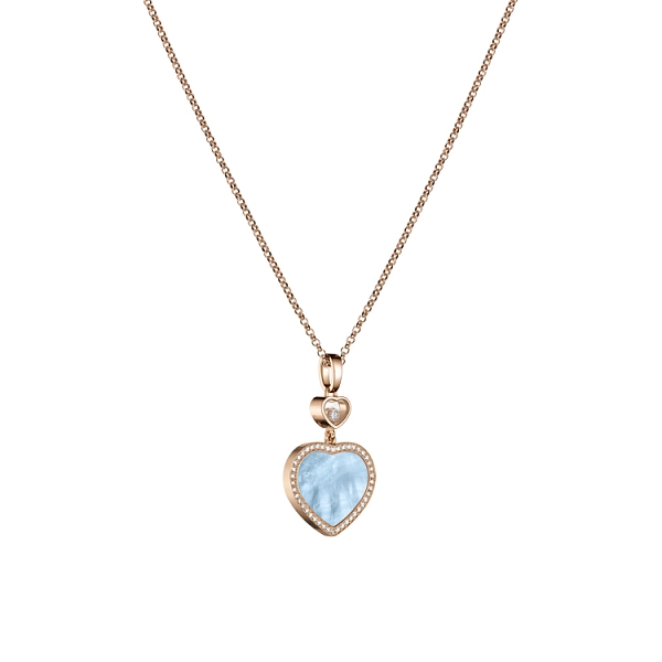 Gold Pendant Chopard Happy Hearts 79A074-5340