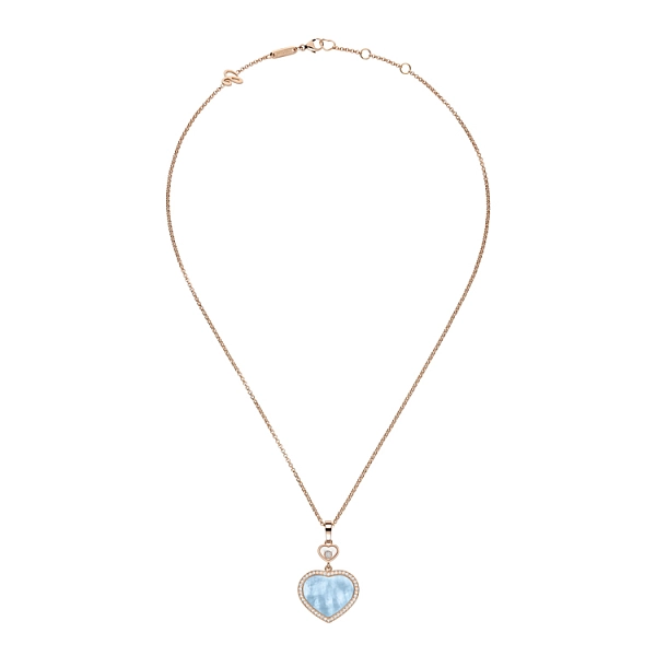 Gold Pendant Chopard Happy Hearts 79A074-5340