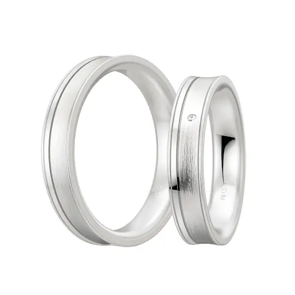 Silver with diamonds 48/08020 - 48/08019