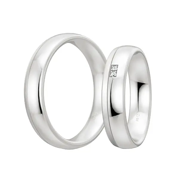 Silver with diamonds 48/08022 - 48/08021