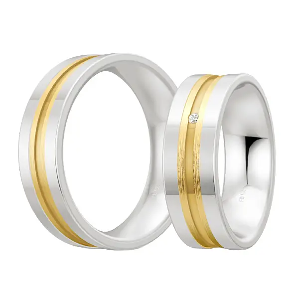 Silver with diamonds 48/08032 - 48/08031