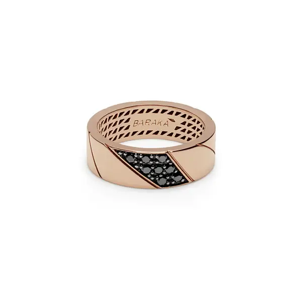 Golden Men's Ring Baraka AN311011