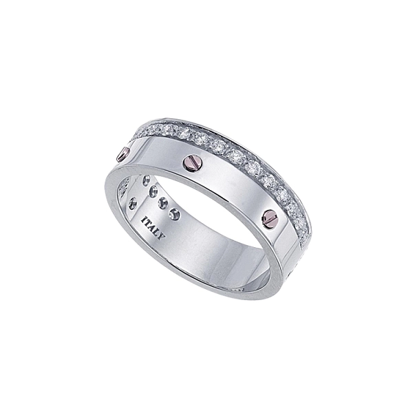 Gold Men's Ring Zancan Cuture Ringhs EA101BR