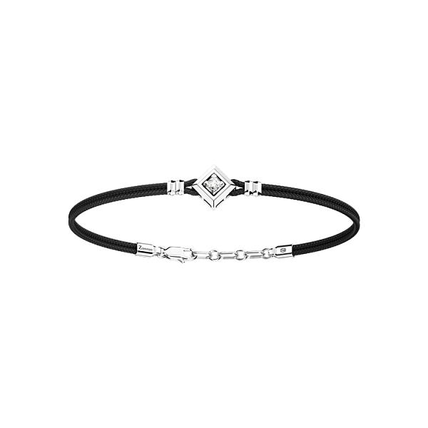 Gold Men's Bracelet Zancan with Diamond