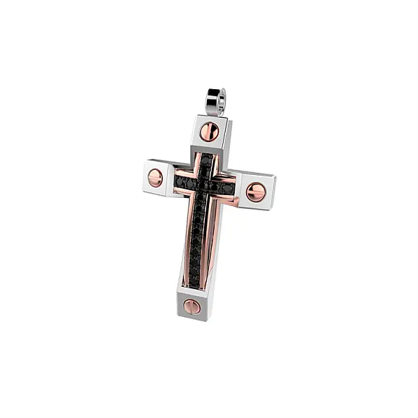 Gold Pendant Zancan EPE091BR