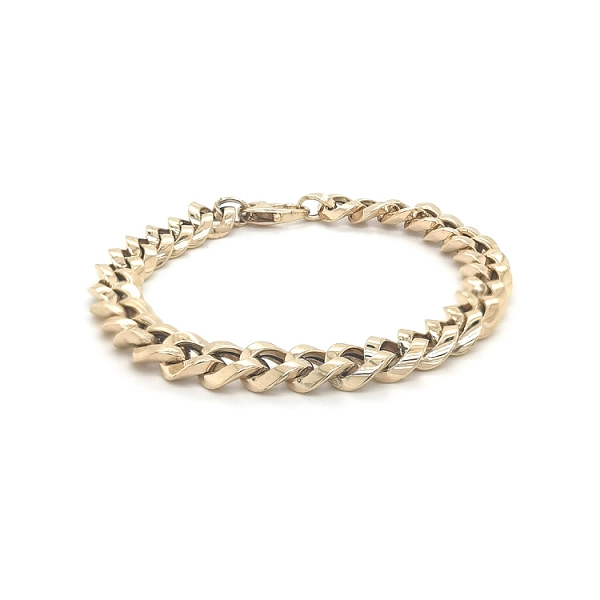 Gold Armour Bracelet