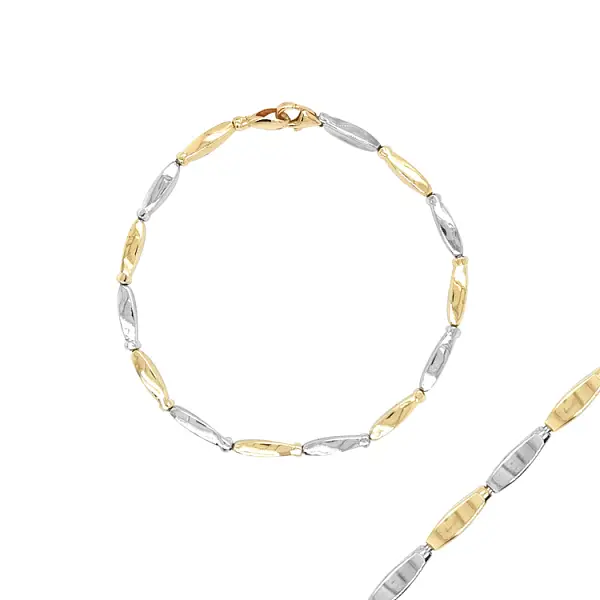 Gold Combination Bracelet