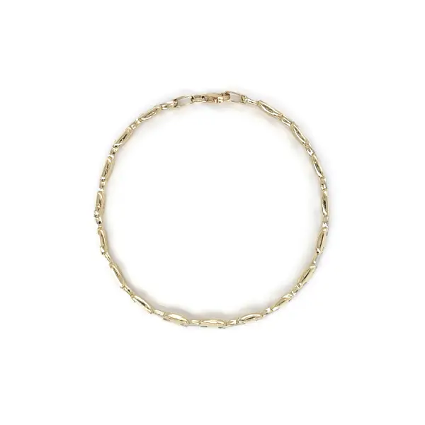 Gold Combination Bracelet