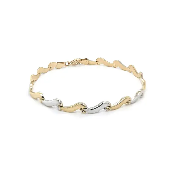 Gold Combination Bracelet