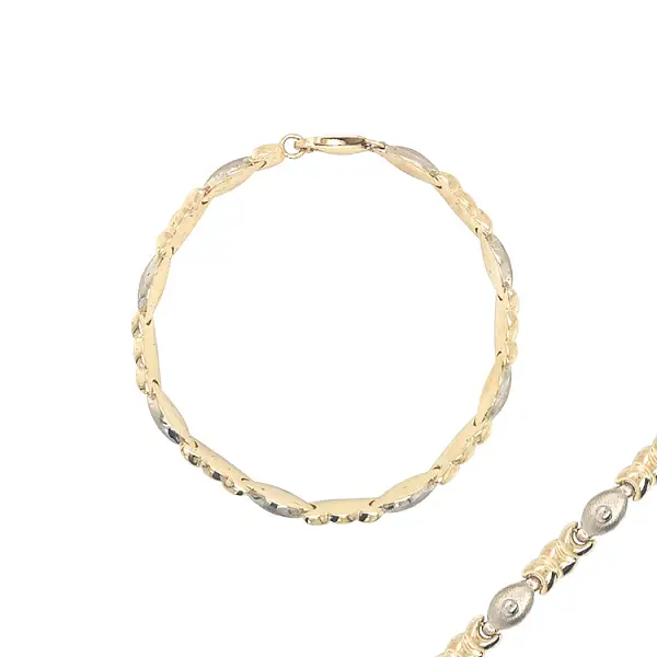 Gold Combination Bracelet