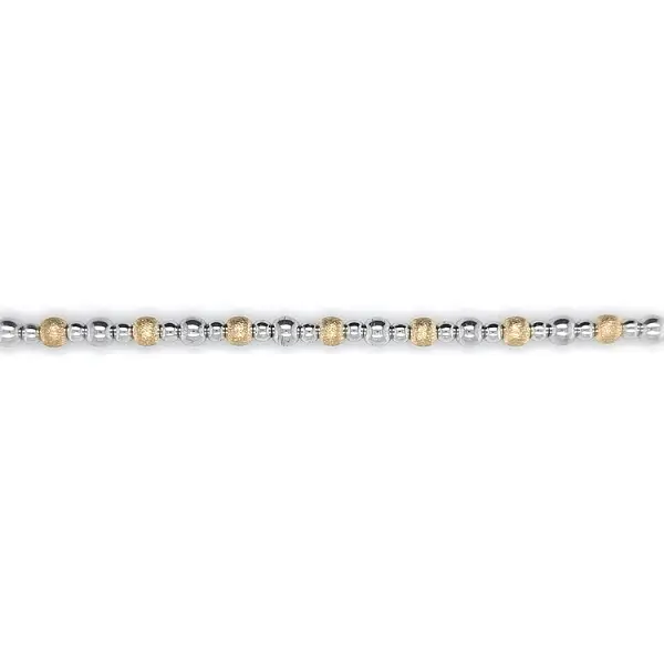 Ladies Bracelet made of Combination Gold