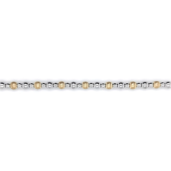 Ladies Bracelet made of Combination Gold