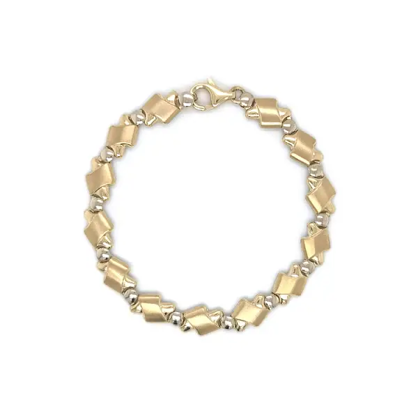 Combination Gold Bracelet