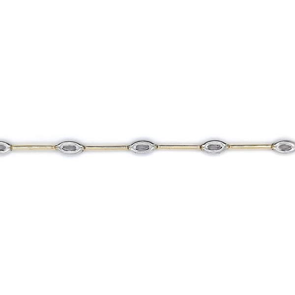 Gold Ladies Bracelet made of Colored Gold