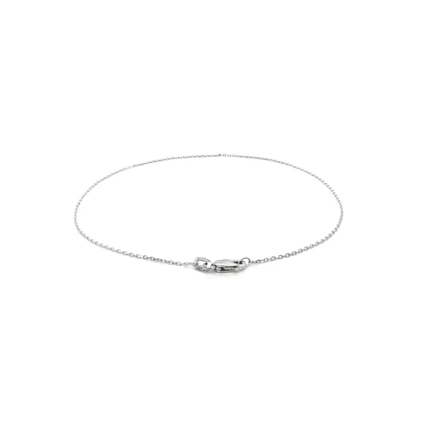 White Gold Bracelet Anker