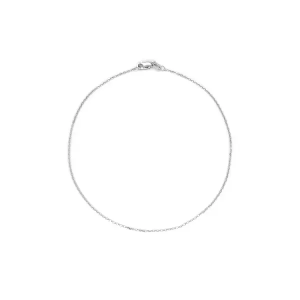 White Gold Bracelet Anker