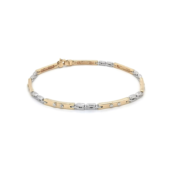 Gold Combination Bracelet