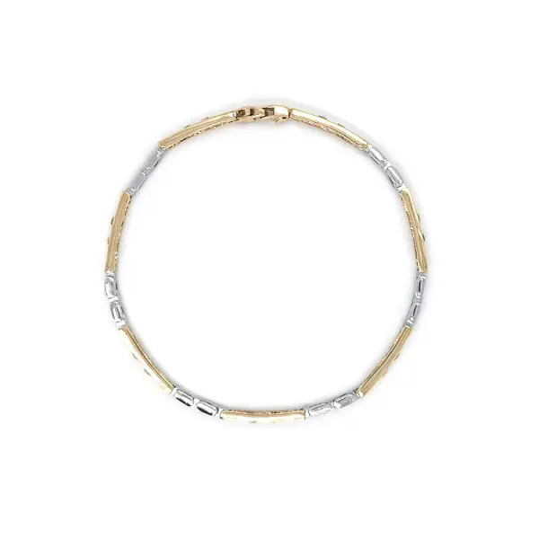 Gold Combination Bracelet