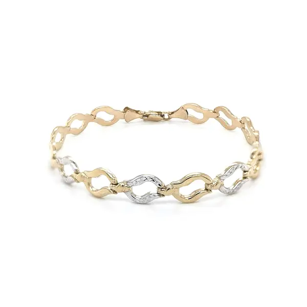 Gold Combination Bracelet