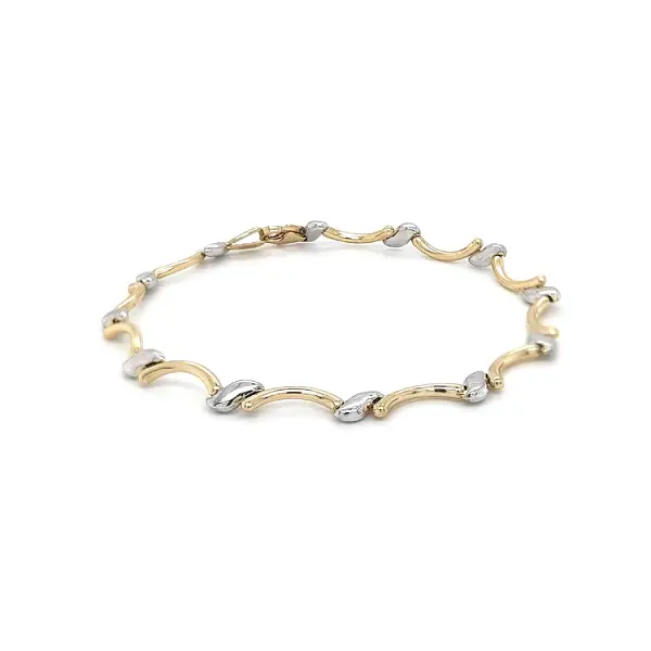Gold Combination Bracelet
