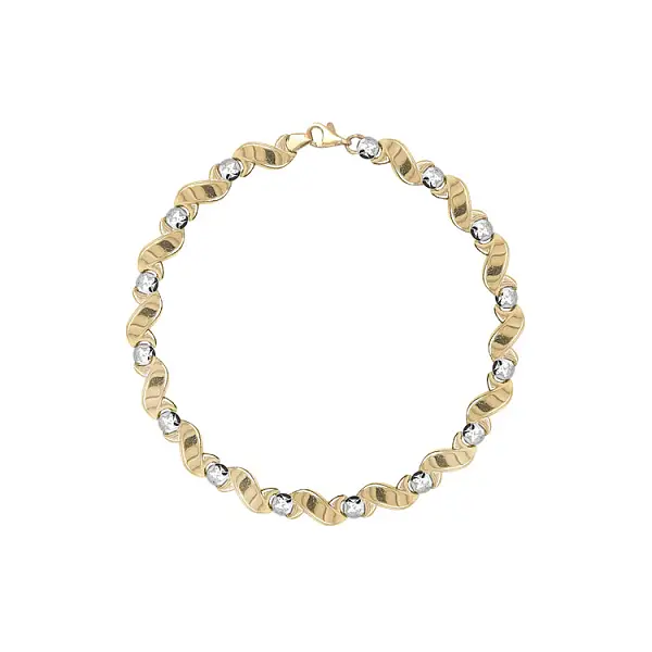 Gold Combination Bracelet