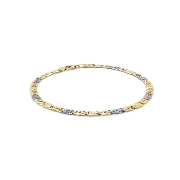 Gold Combination Bracelet
